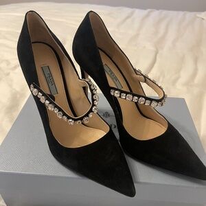 Prada pointy toe pumps